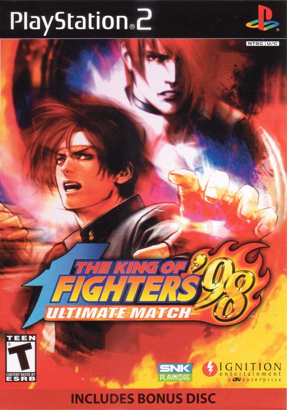 King of Fighters '98: Ultimate Match Final Edition box art for Playstation 4